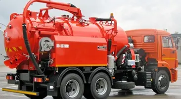 Илосос КО-507АМ1 на базе КАМАЗ (10 м3)