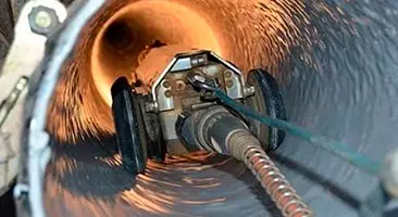 Обследование трубопровода роботом (Ду от 500 мм)