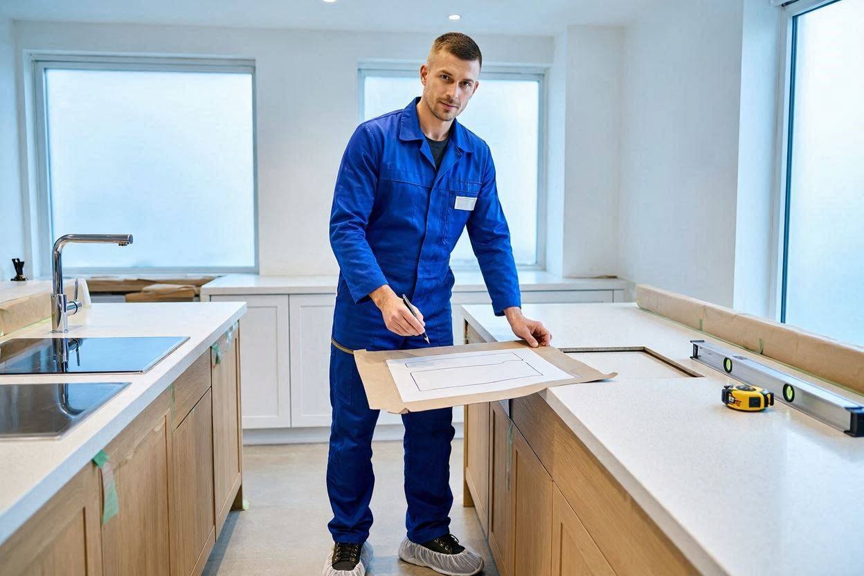 Врезка в столешницу