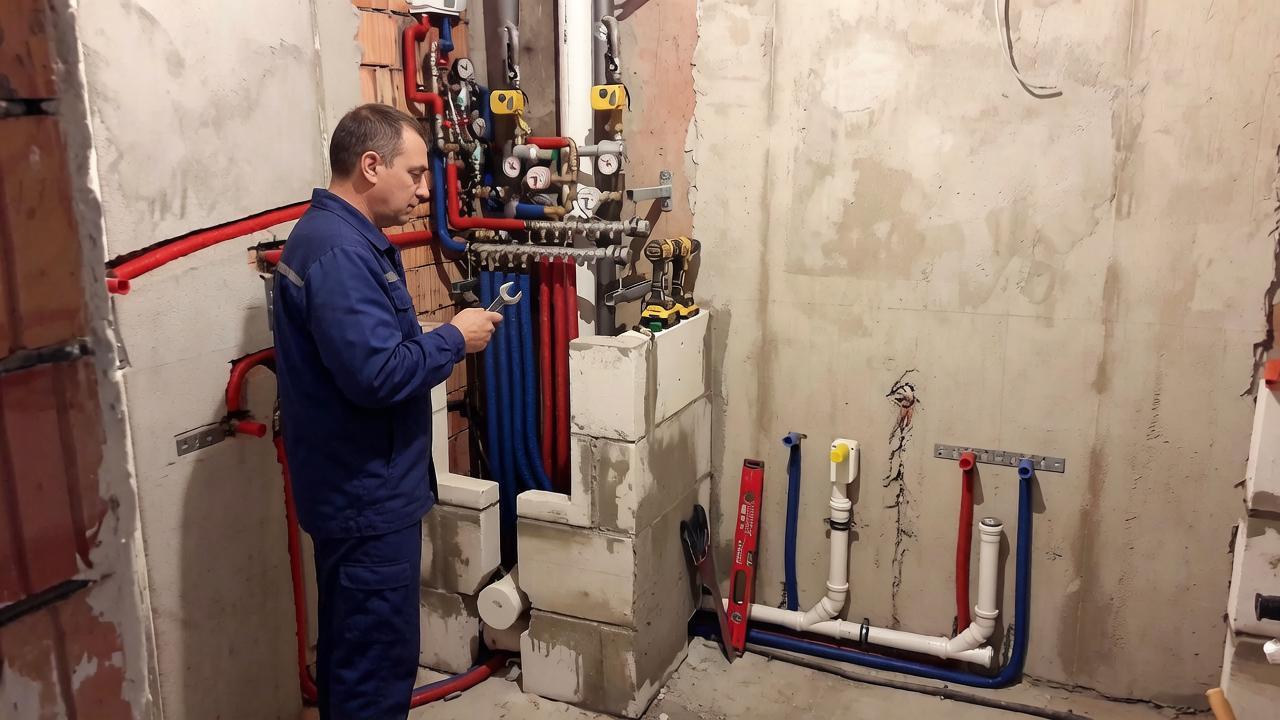 Сантехнические работы в новостройке