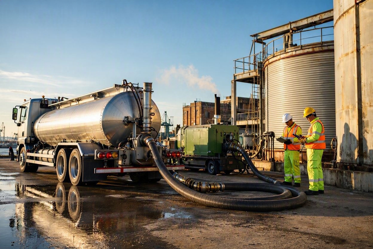 Откачка нефтепродуктов в СПб