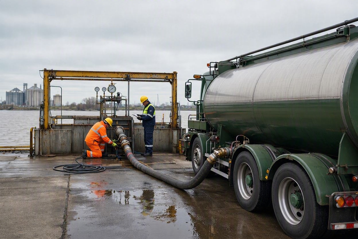 Откачка нефтепродуктов в СПб