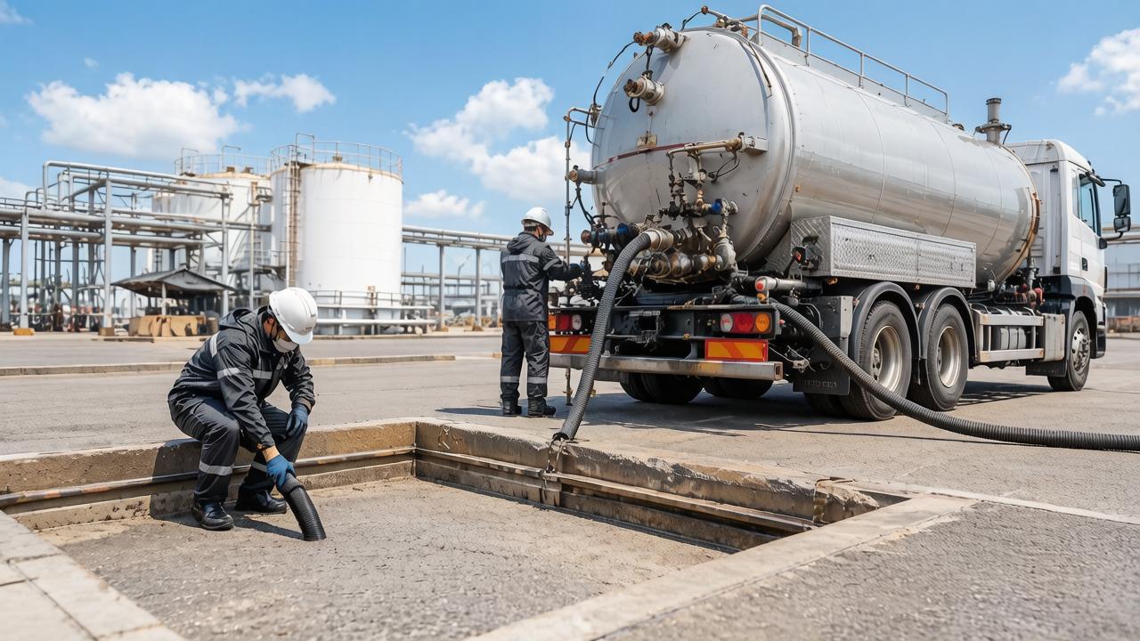 Откачка нефтепродуктов